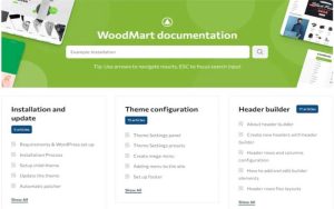 Woodmart Support and Documentation