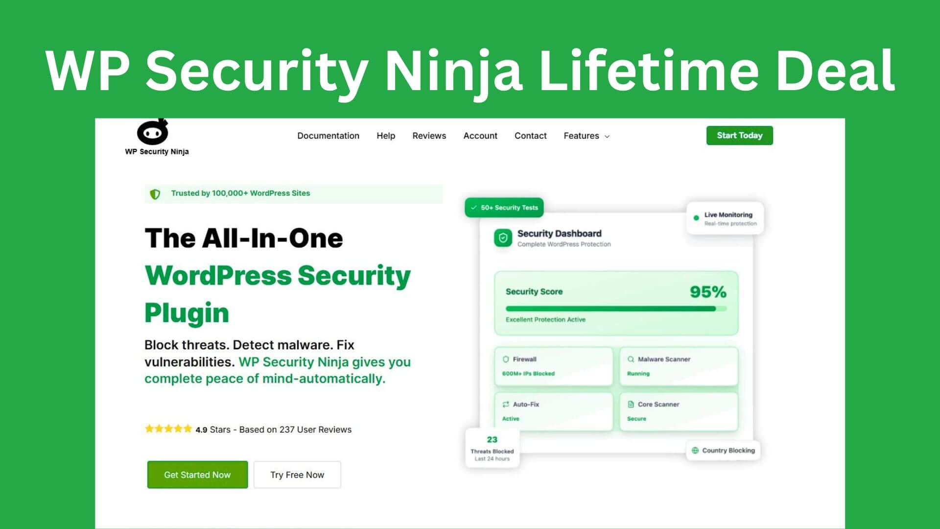 Wp Security Ninja Appsumo Lifetime Deal Review: Ultimate Protection Unveiled