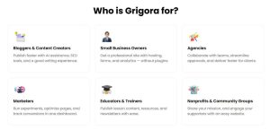 Who Should Use Grigora